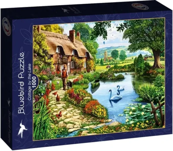 BlueBird Puzzle Chata pri jazere