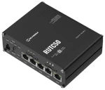 Teltonika RUTC50 / Router industriálny / 5G / 4G (LTE) / 3G / Wi-Fi 6 / 802.11ax / 4× RJ-45 LAN / 1× RJ-45 WAN / eSim (RUTC50210000)
