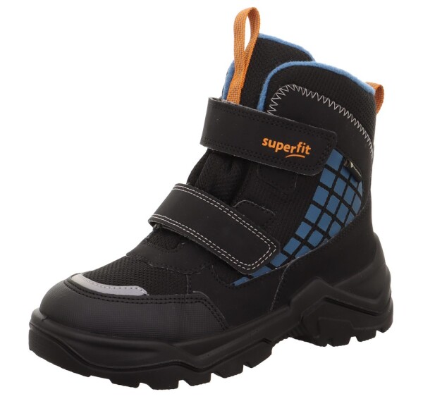 Detské zimné topánky SNOW MAX Black/Blue Gore-TEX, Superfit,1-002022-0030 - 25
