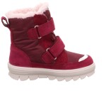 Dievčenské zimné topánky FLAVIA Red/Silver Gore-Tex, Superfit , 1-000216-5000, červená - 28