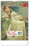 NOTIQUE Nástěnný kalendář Alfons Mucha 2027, 33 x 46 cm (PGN-36373-L)