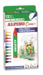 ALPINO Alpino Crea Box textilných voskoviek 12ks