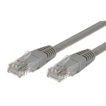 Patch kábel UTP CAT5e 1,5 m šedý / Sieťový kábel / RJ45 (AKTBXKS5UTP150G)