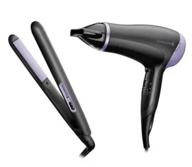 Remington D3016GP Style Essentials / Súprava sušiča a žehlička na vlasy / 2000W / keramická žehlička / 215°C (100002076076)