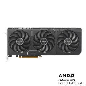 Asus Radeon RX 9070 GRE Prime OC / Grafická karta / 2860 MHz / 12GB GDDR6 / 192-bit / 1x HDMI + 3x DP / 650W (8+8) (90YV0PP0-M0NA00)