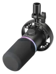 Boya CastMic S60 čierna / Herný mikrofón / Dynamický / USB / XLR