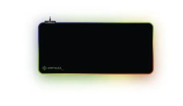 INCA IMP-022 Speed čierna / Herná podložka pod myš / XXL / RGB LED / 770 x 295 x 3 mm (IMP-022)