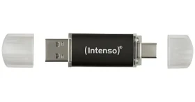 Intenso Twist Line 32GB antracitová / USB flash disk / USB-A + USB-C / USB 3.2 Gen 1 / 70 MB/s (3539480)