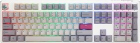Ducky One 3 Mist Grey Gaming Tastatur, RGB LED - MX-Speed-Silver