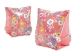WIKY Nafukovacie rukávniky Sweet Blossom ružové / 23 x 15 cm / 3-6 rokov / PVC (428925)