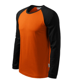 Street LS tričko unisex oranžové 3XL