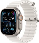 Apple Watch Ultra 2 GPS + Cellular 49mm Titanium Case Ocean Band Biely