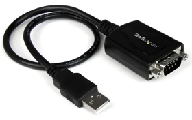 StarTech redukcia USB na sériový Port / Redukcia / DB-9 / 0,42 m / čierna (ICUSB2321X)