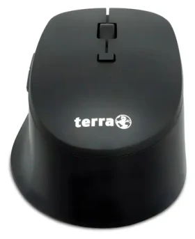 TERRA Mouse 4000 čierna / Myš / Bezdrôtová / Tichá / 6 tlačidiel / Pre pravákov (2920558)