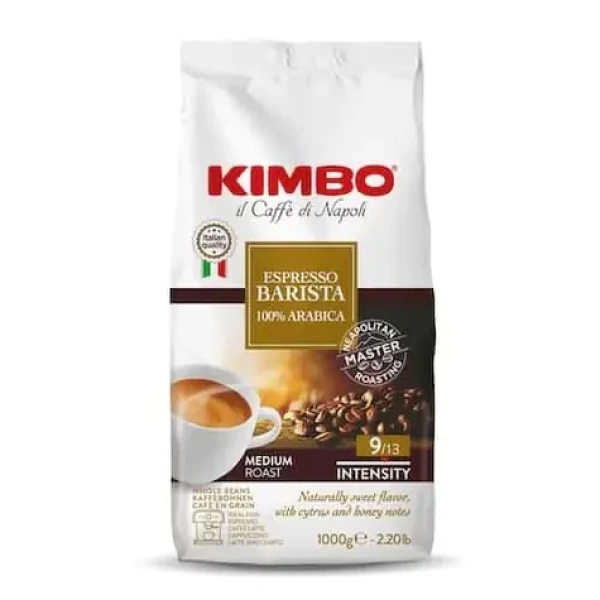 Kimbo Espresso Barista 1kg / Zrnková káva / 100% Arabica (8002200140786)