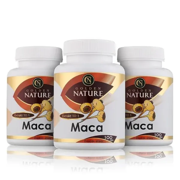 Golden Nature Maca 300 cps. (3x100 cps) (GN210003)