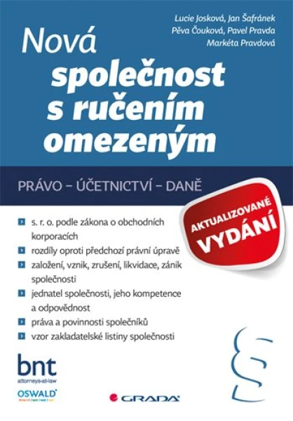 Nová společnost s ručením omezeným - aktualizované vydání, Josková Lucie