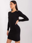 Dámske šaty RV SK 9219.13P Black - FPrice S/M černá