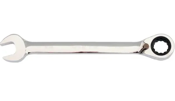YATO Očkoplochý račňový kľúč / 8 mm / Dĺžka 140 mm / 72 zubov / CrV (YT-1651)