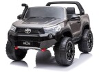 Mamido Detské elektrické autíčko Toyota Hilux 4x4 lakované šedé