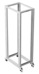 Lanberg Open Rack 42U sivá / Stojanový rozvádzač / 19" / Šírka 600 mm / Hĺbka 1000 mm / nosnosť 600 kg (OR01-6042-S)