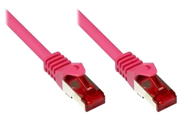 Good Connections Cat.6 S/FTP magenta / Patch kábel / RJ-45 / 25 m / 250 MHz (8060-250M)