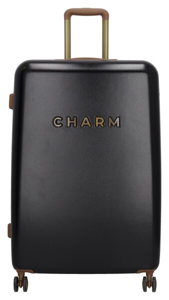 Veľký škrupinový kufor Charm London Capetown L Black