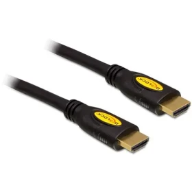 DeLock / HDMI kábel s Ethernetom / HDMI A - HDMI A / 1,5 m / 4K / pozlátené konektory (83738)