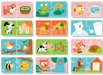 DODO Puzzle Zvieratká a ich obydlia