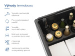 IZOPOL EPP Termobox 46,8L + dve nápojové vložky, pracovné vložky