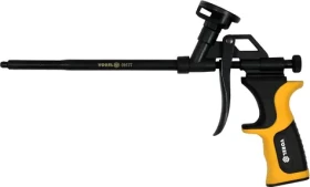 Vorel Pištoľ na PU penu s reguláciou prietoku PTFE / hliník, PVC, TPR (TO-09177)