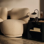 Ferm Living Poháre Ripple Champagne Clear – set 2 ks