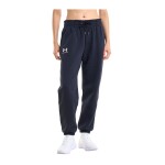 Kalhoty Under Armour Icon Fleece Jogger Black/ White L
