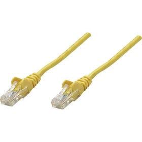 Intellinet 735643 RJ45 sieťové káble, prepojovacie káble CAT 6 S/FTP 5.00 m žltá pozlátené kontakty 1 ks; 735643