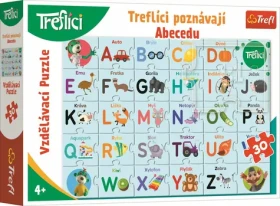 Trefl - Puzzle - Treflíci spoznávajú abecedu