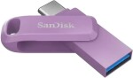 SanDisk SanDisk Flash Disk 256GB Ultra Dual Drive Go, USB-C 3.2, Fialová
