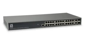 LevelOne GEL-2681 / Switch / 24x Gigabit / 2x SFP combo / L3 Lite Managed / 19" (GEL-2681)