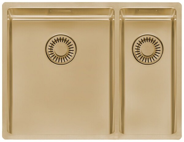 Reginox Nerezový drez Reginox New York 34x40+18x40, R39229, Gold/zlatý R39229