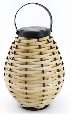 HANKO ROCKLAN ratan / Solárna lampáš / Vonkajšie osvetlenie (HK-SL001-33)