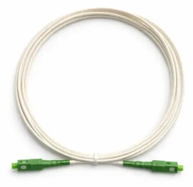 TB Touch SC / APC-SC / APC biely / Optický patch cord / 09/125 / Duplex / 3 m (AKTBXKSSSSC300W)