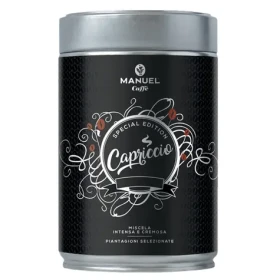 Manuel Caffé CAPRICCIO 250 g / Zrnková káva / 70% Arabica 30% Robusta (8006536201142)