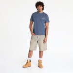 Tričko Tommy Jeans Relaxed Faded Graphic Tee Blue M