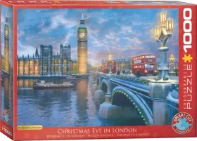 EUROGRAPHICS Puzzle Štedrý večer v Londýne