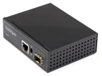 StarTech Fiber-Ethernet Mediakonvertor PoE+ 60W čierna / Mediakonvertor / Gigabit / RJ-45 (IMC1GSFP60W)