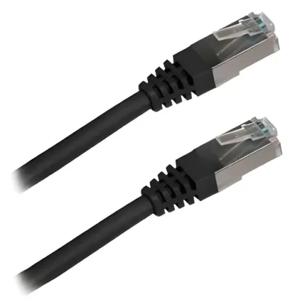 Xtendlan Cat5e FTP 0,5m čierny / Patch kábel / RJ45 (PK_5FTP005black)