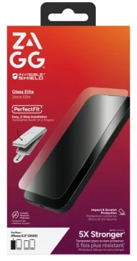 ZAGG Glass Elite / Ochranné sklo / Apple iPhone 17 / ClearPrint / EZ Apply (200119881)