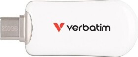 Verbatim Pendrive Plectra 256GB USB-C Biely/white 30230