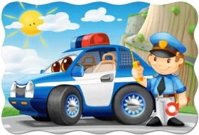 Castorland 2252 Puzzle Policajná hliadka MAXI