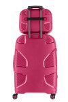Kufrík na kozmetiku IMPACKT IP1 Beauty case Flora pink