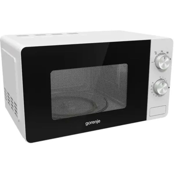 Gorenje MO20E1W biela / Mikrovlnná rúra / 800W / 20L / 5 stupňov výkonu (3838782175374)